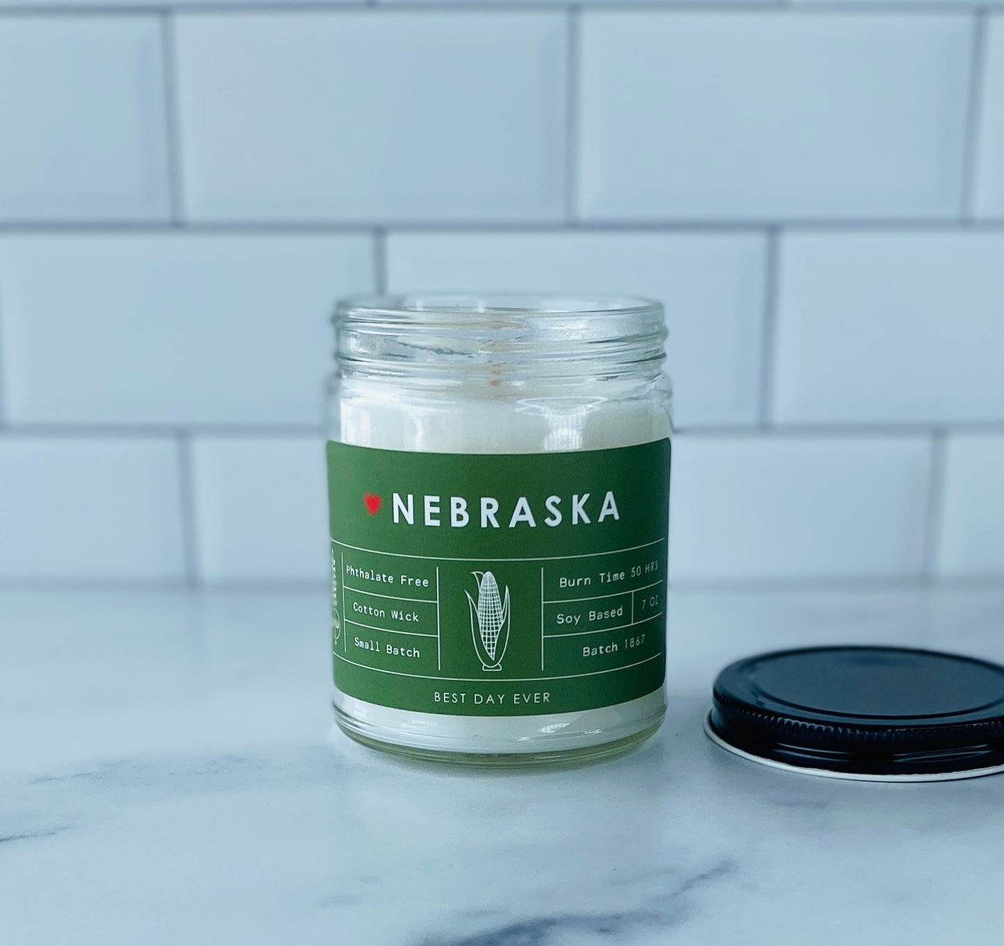 Nebraska Candle
