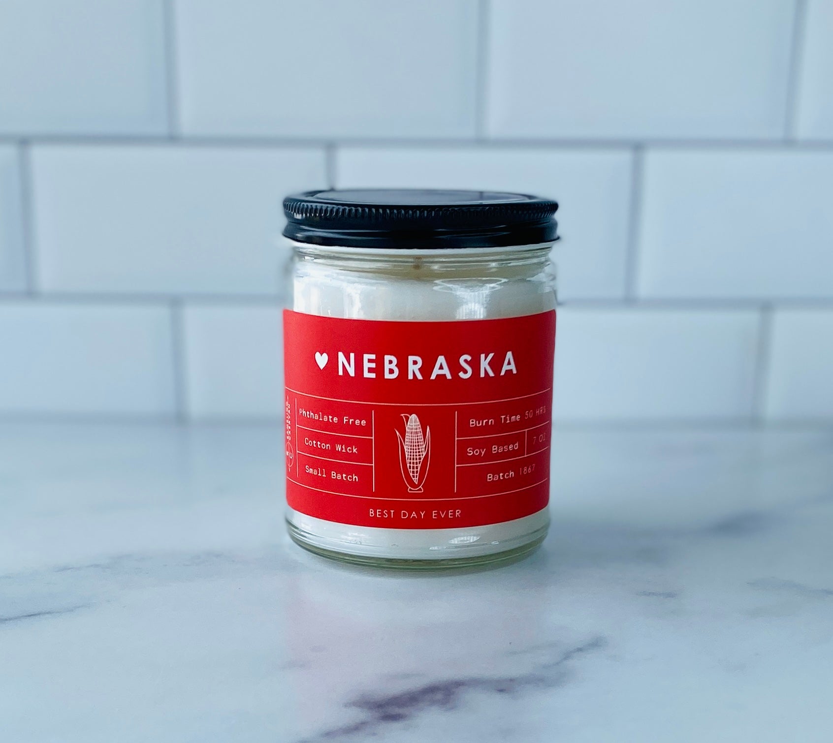 Nebraska Candle