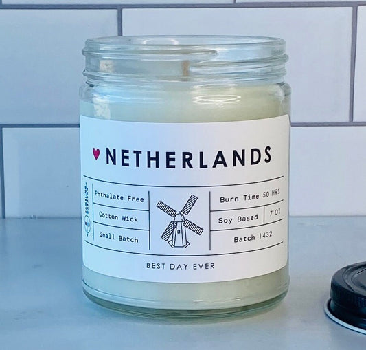 Netherlands Candle