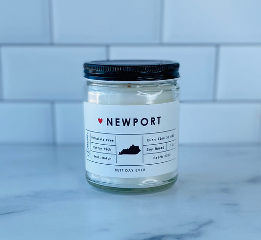 Newport, KY Candle