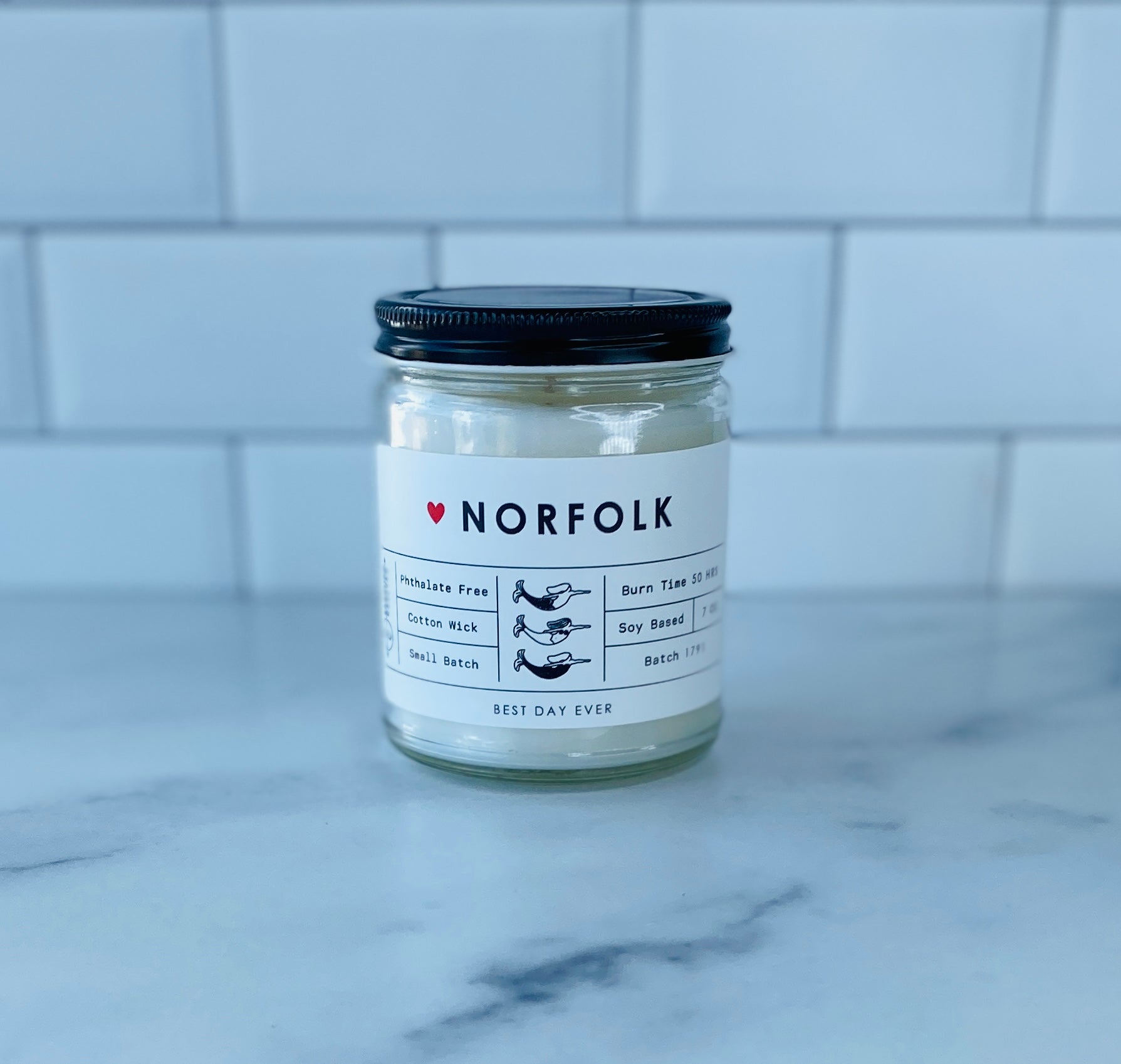 Norfolk, VA Candle