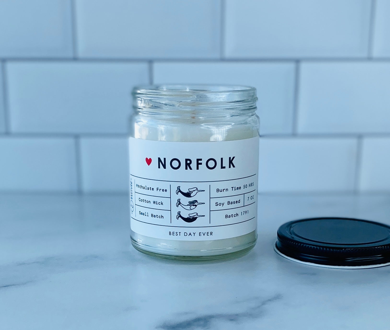 Norfolk, VA Candle
