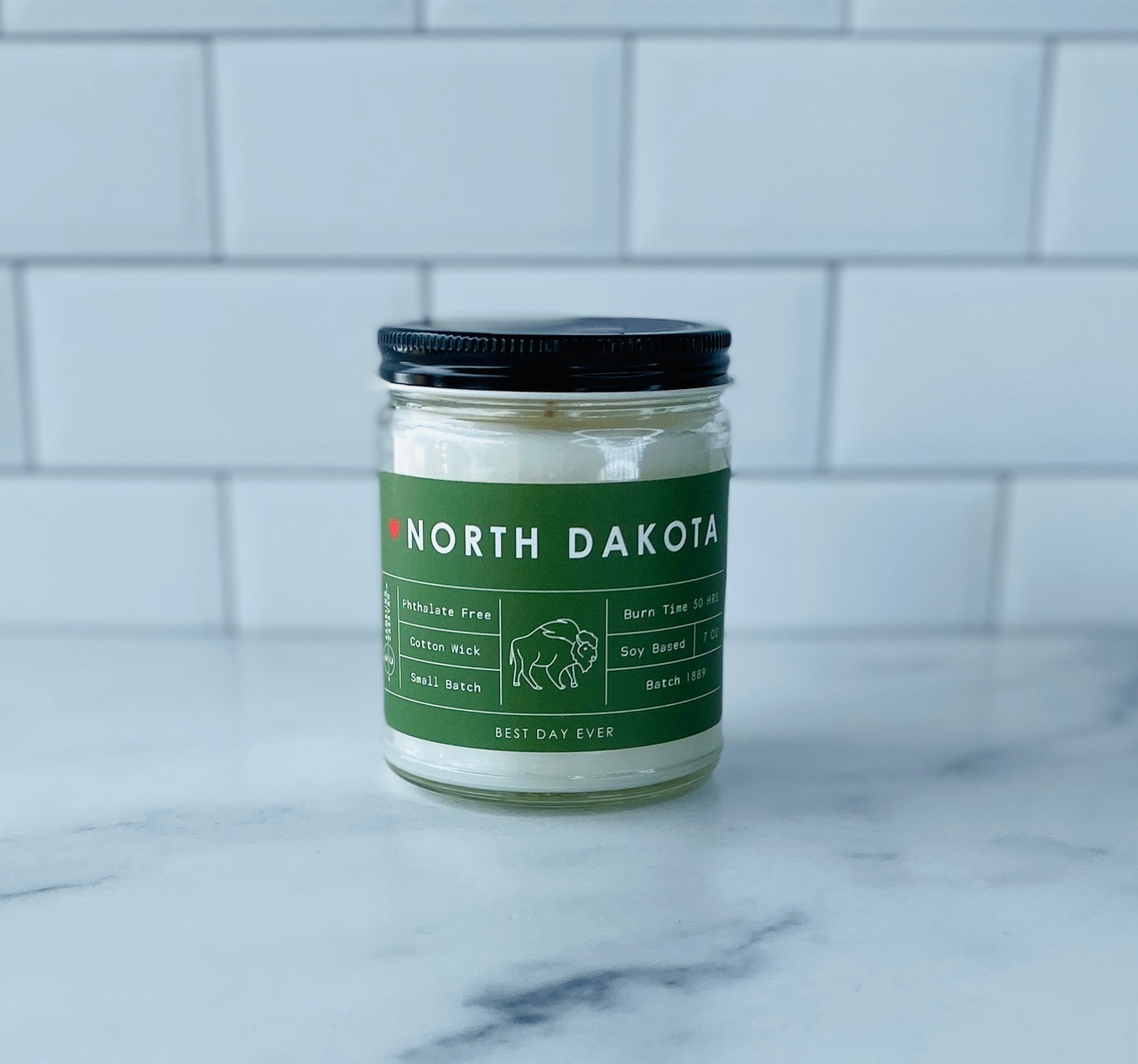 North Dakota Candle