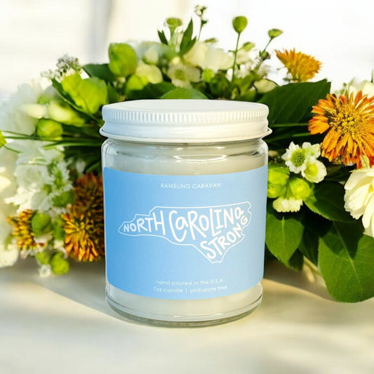 North Carolina Strong Candle