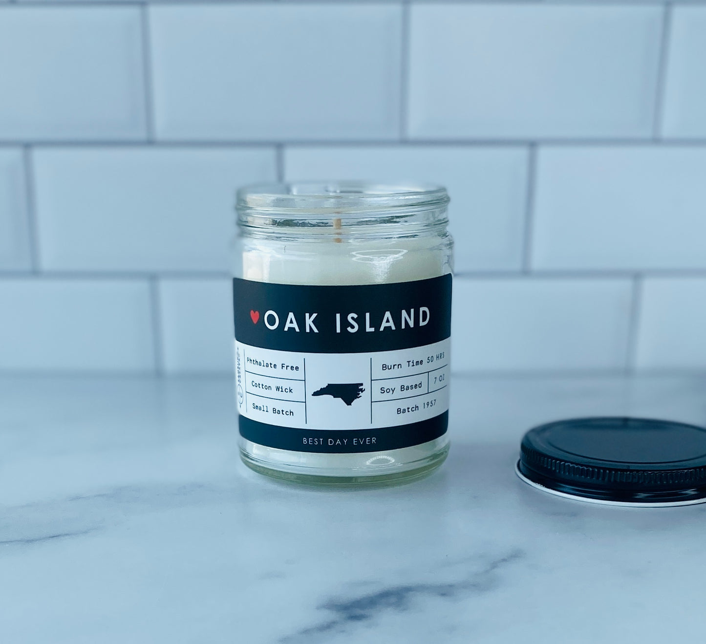 Oak Island, NC Candle