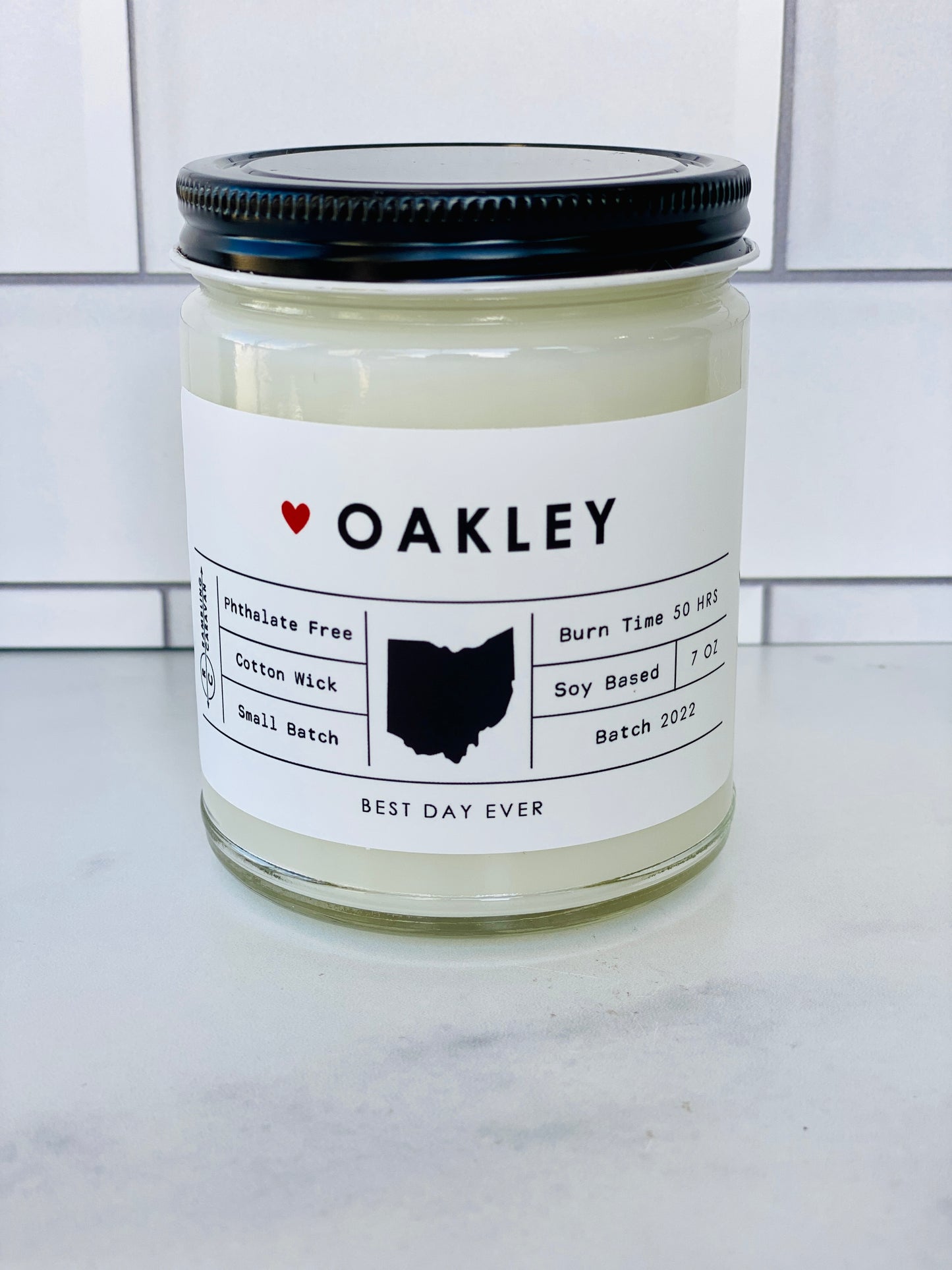 Oakley, OH Candle