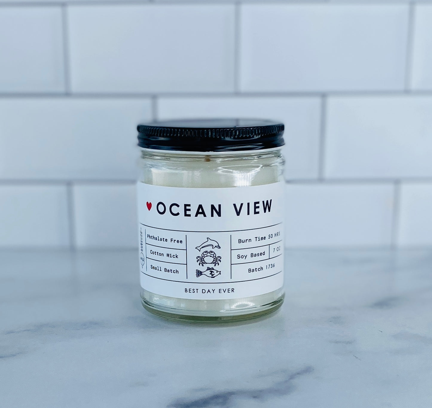 Ocean View, Norfolk, VA Candle