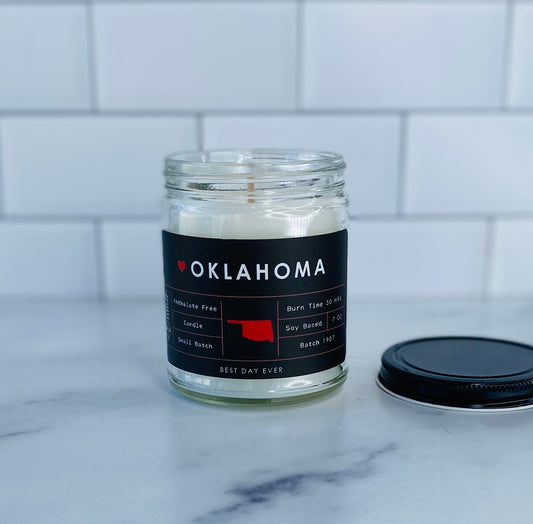 Oklahoma Candle