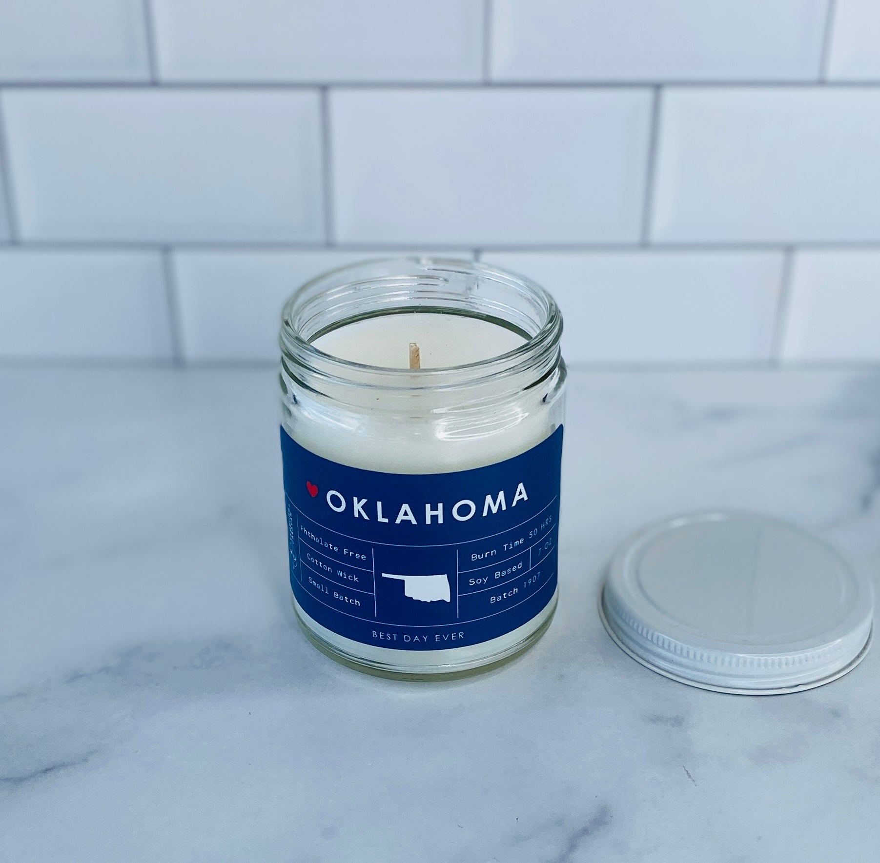 Oklahoma Candle