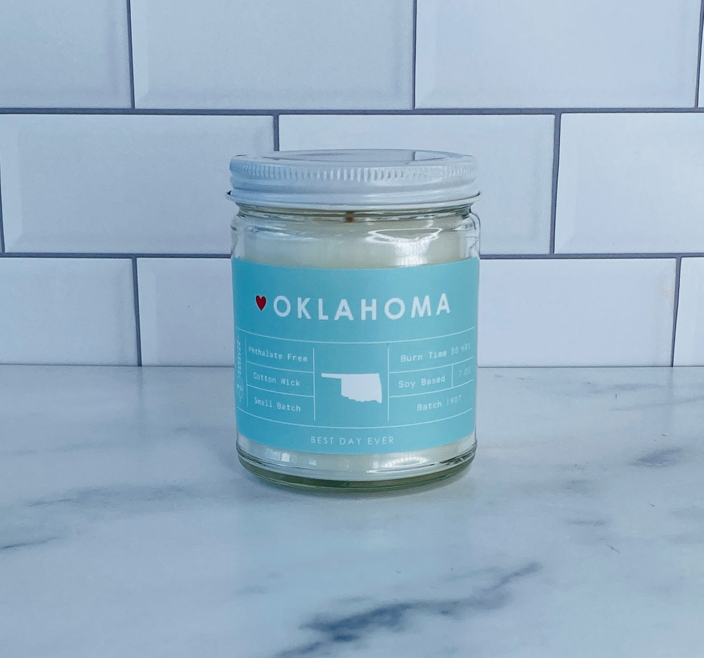 Oklahoma Candle