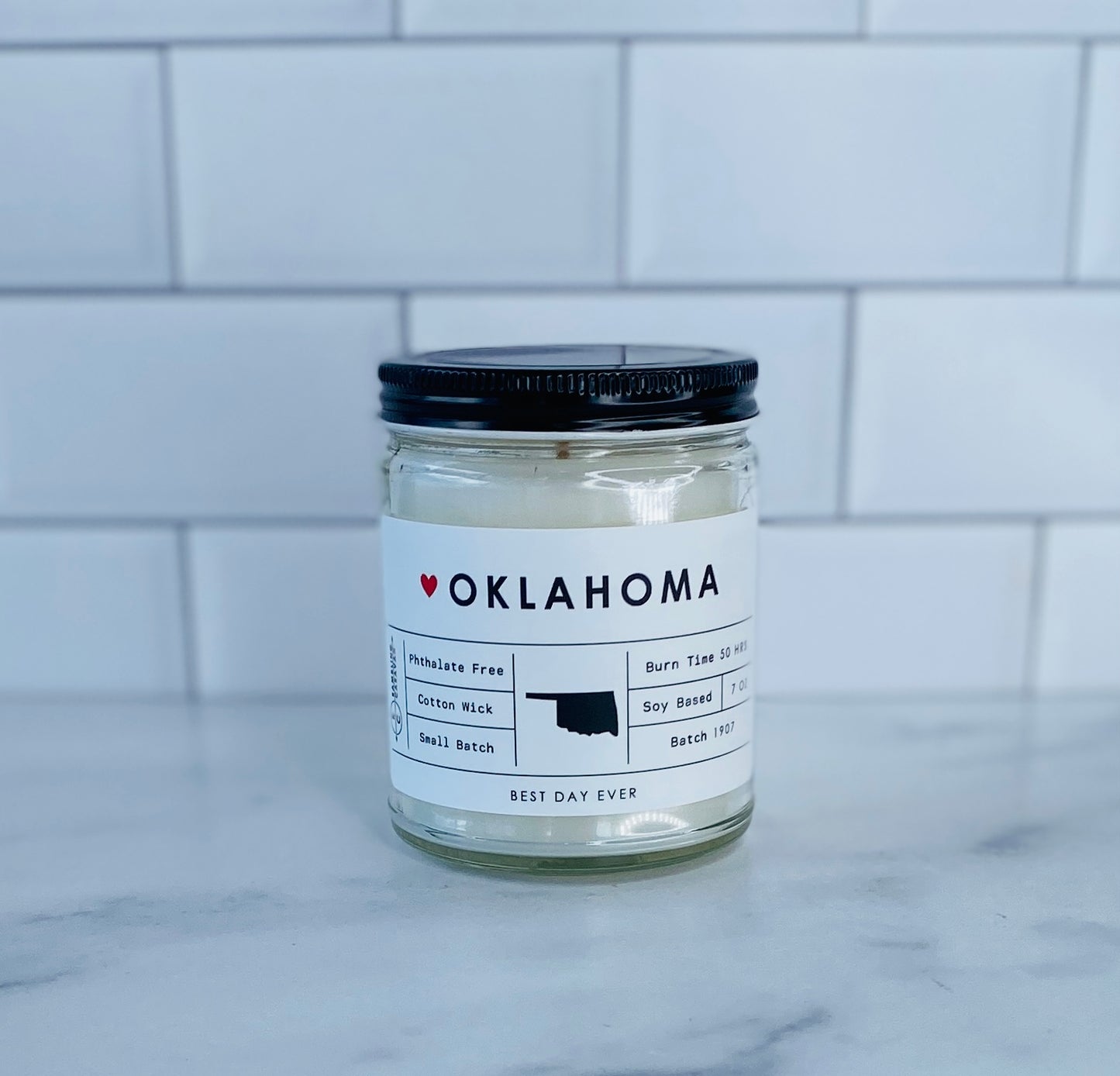 Oklahoma Candle