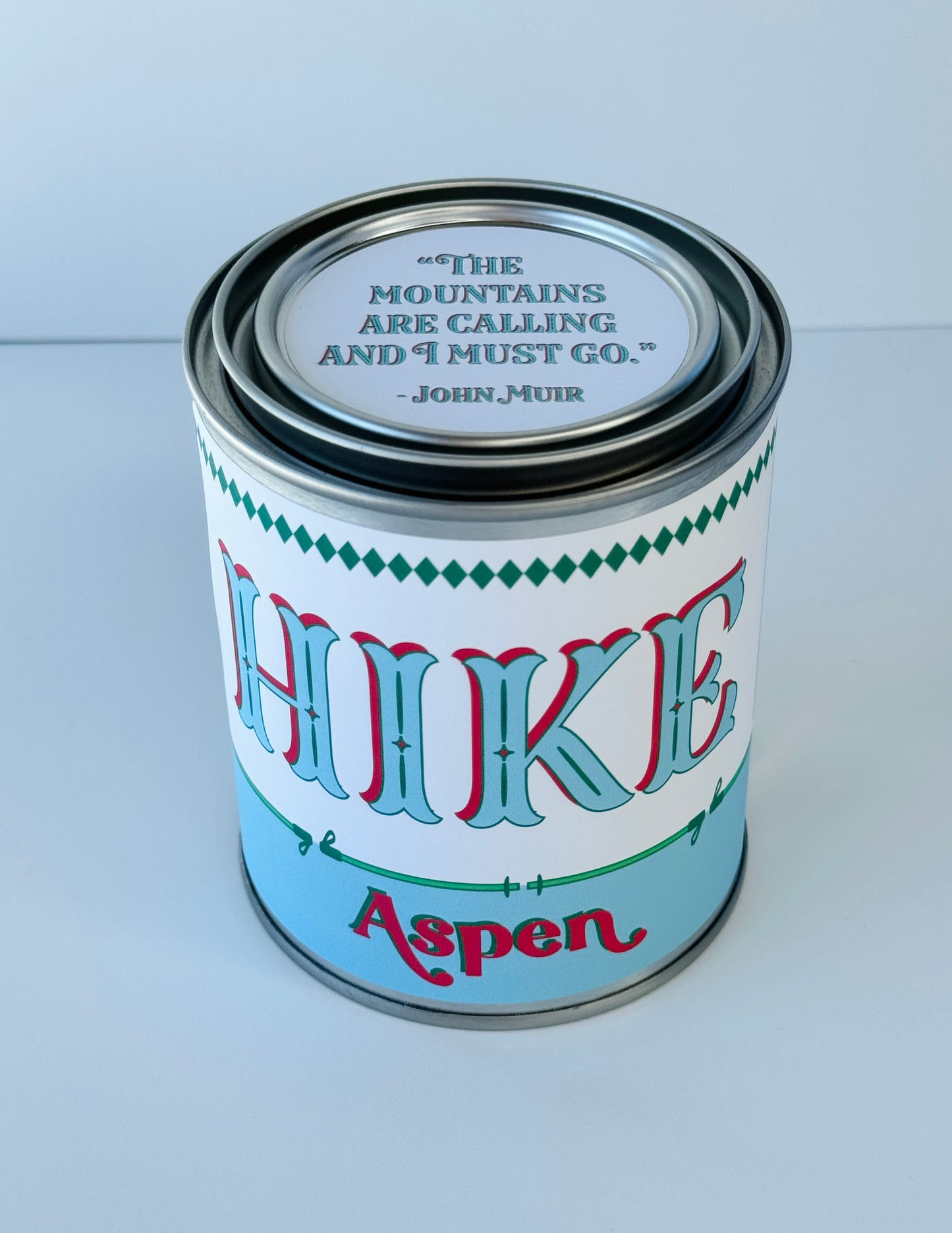 Hike Aspen - Paint Tin Candle