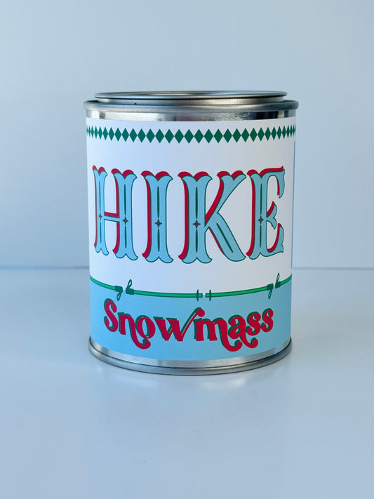 Hike Snowmass - Paint Tin Candle