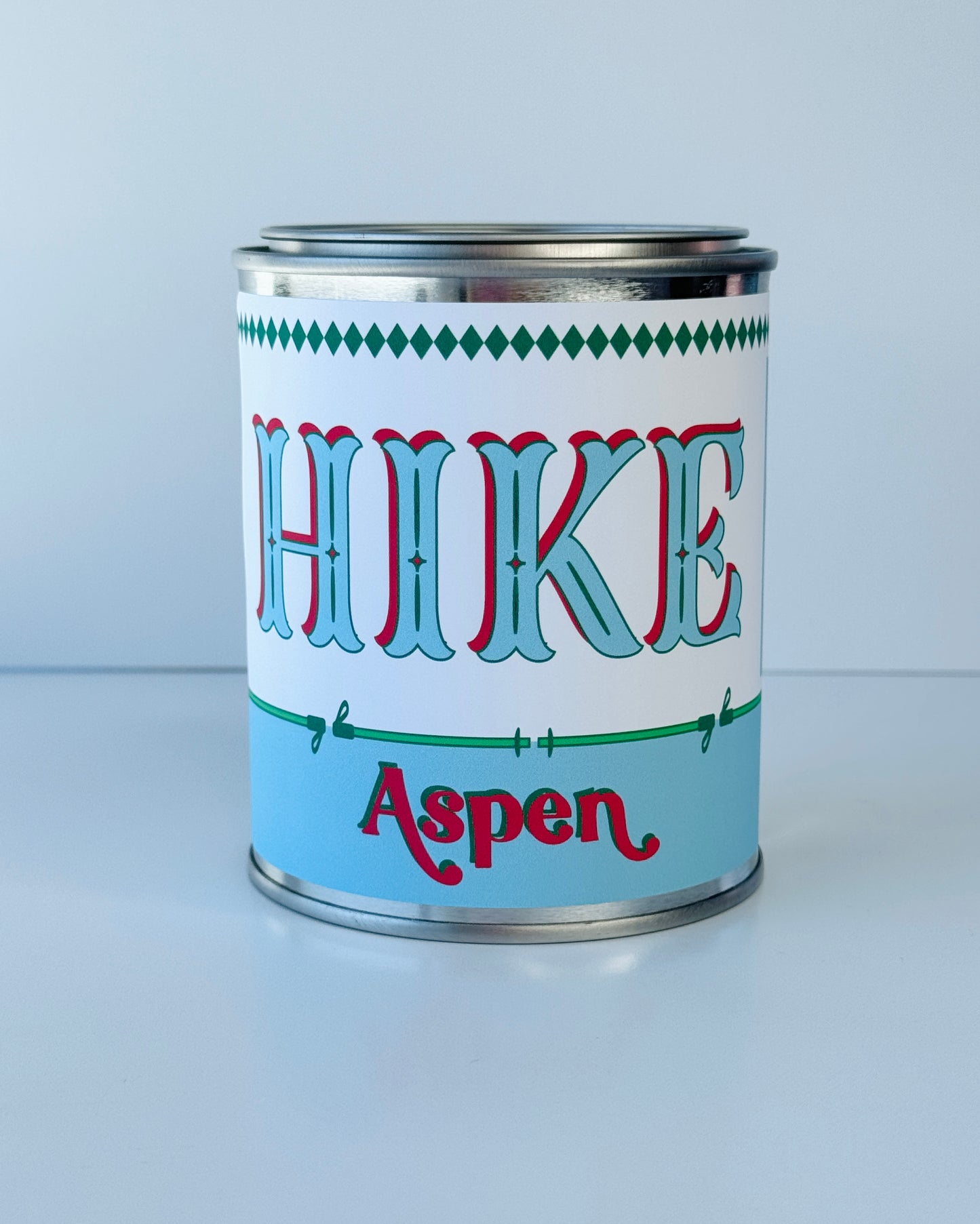 Hike Aspen - Paint Tin Candle