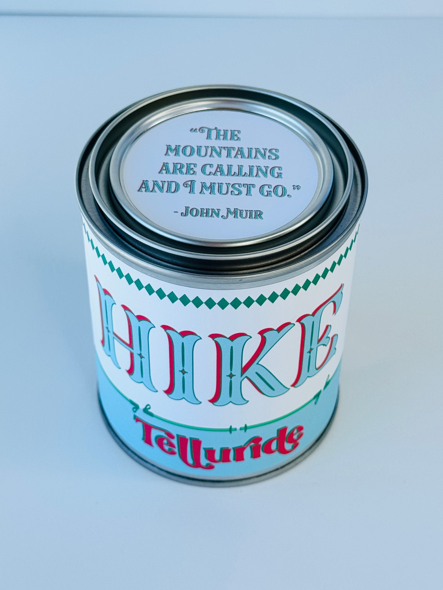 Hike Telluride - Paint Tin Candle