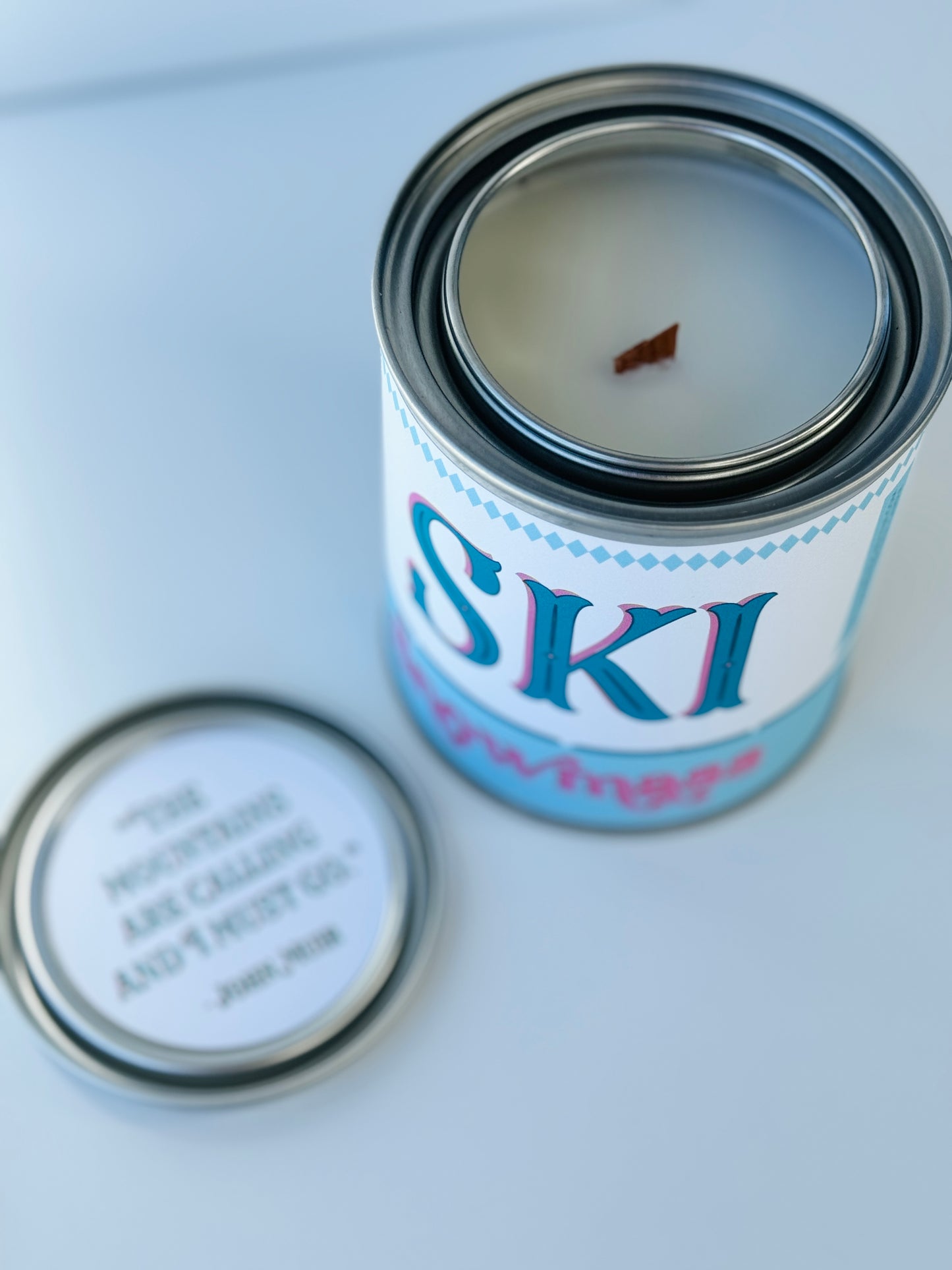 Hike Bear Valley - Paint Tin Candle