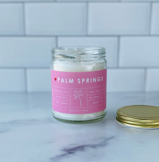 Palm Springs Candle