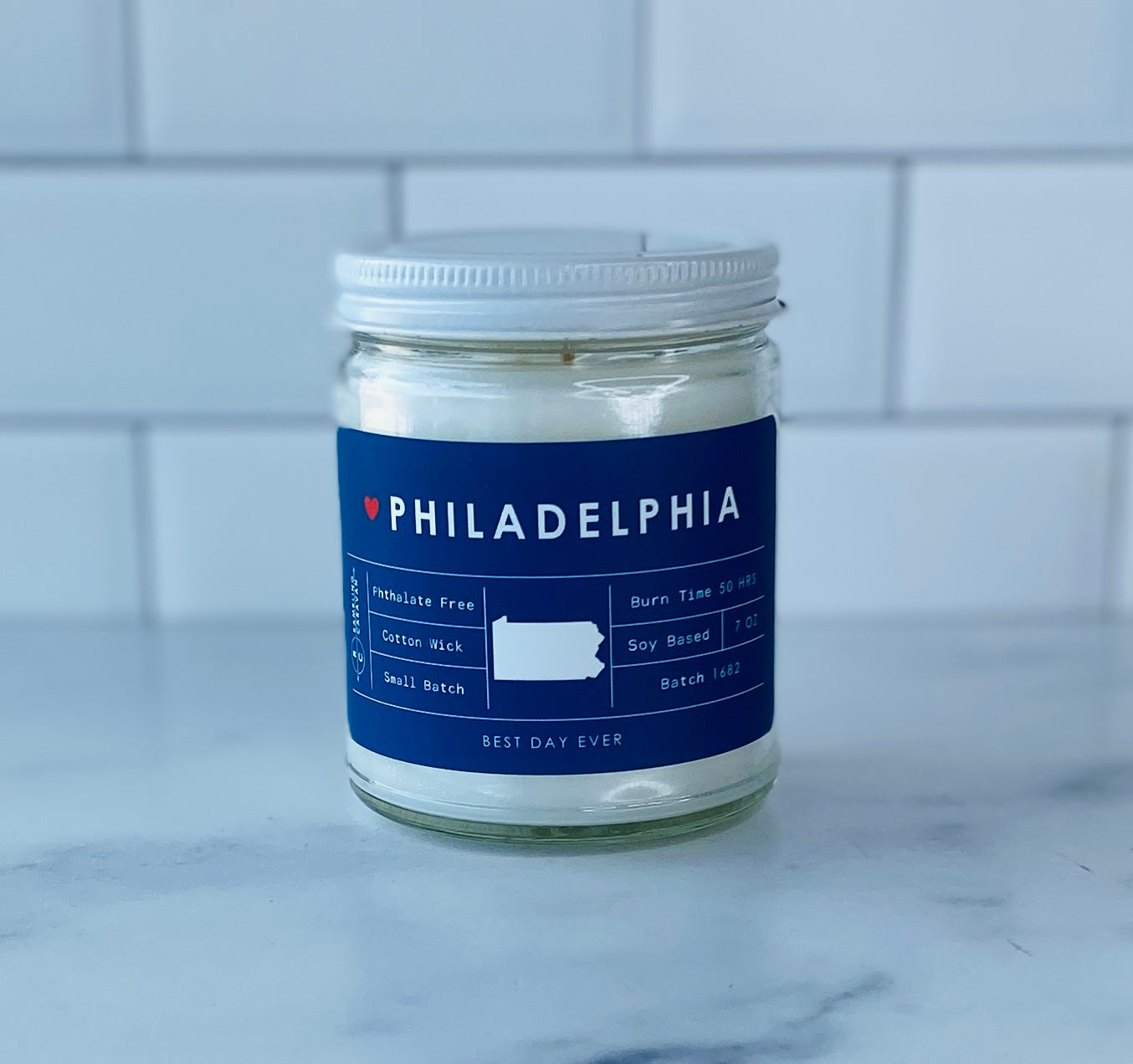 Philadelphia, PA Candle