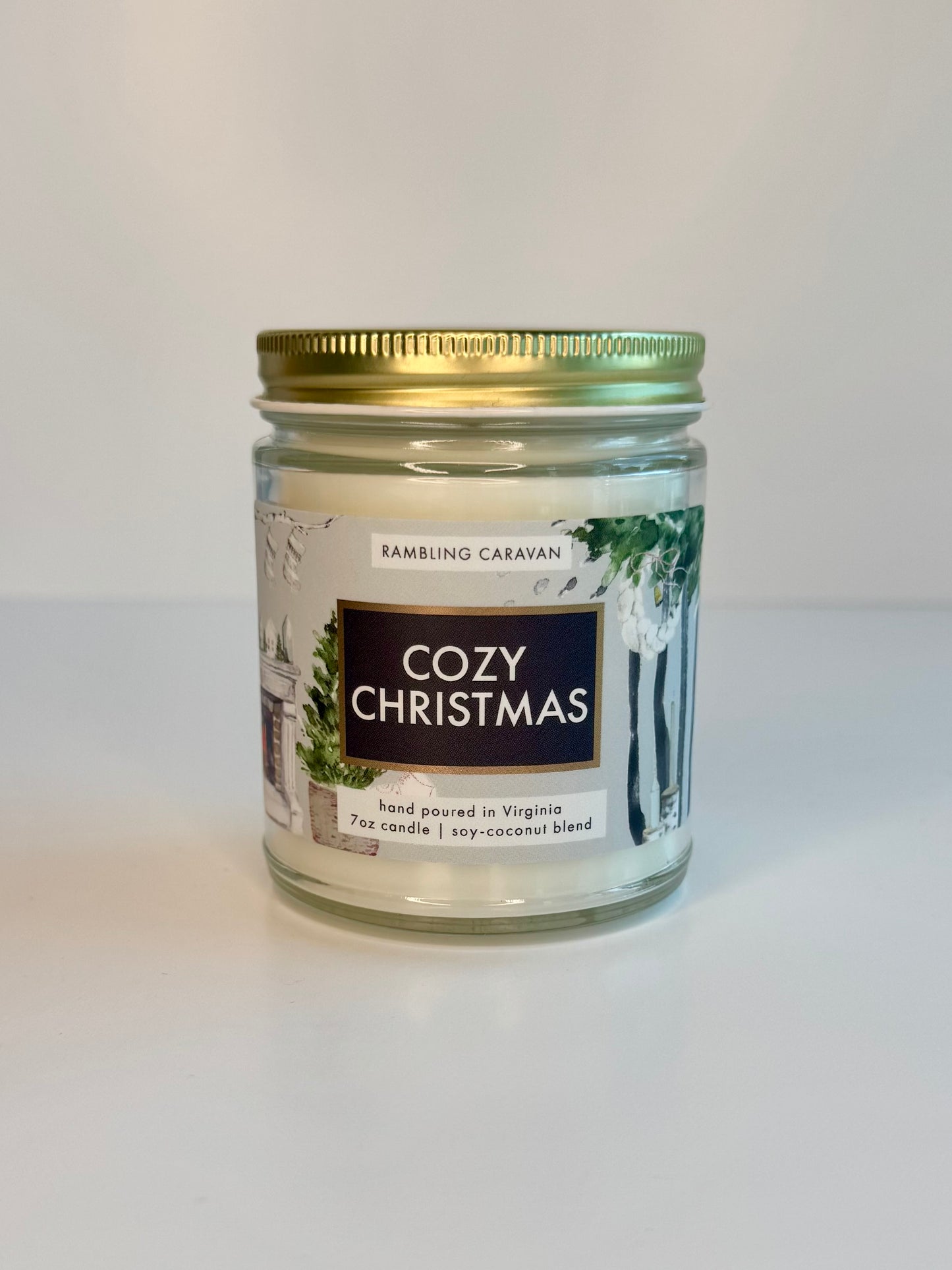 Cozy Christmas Candle