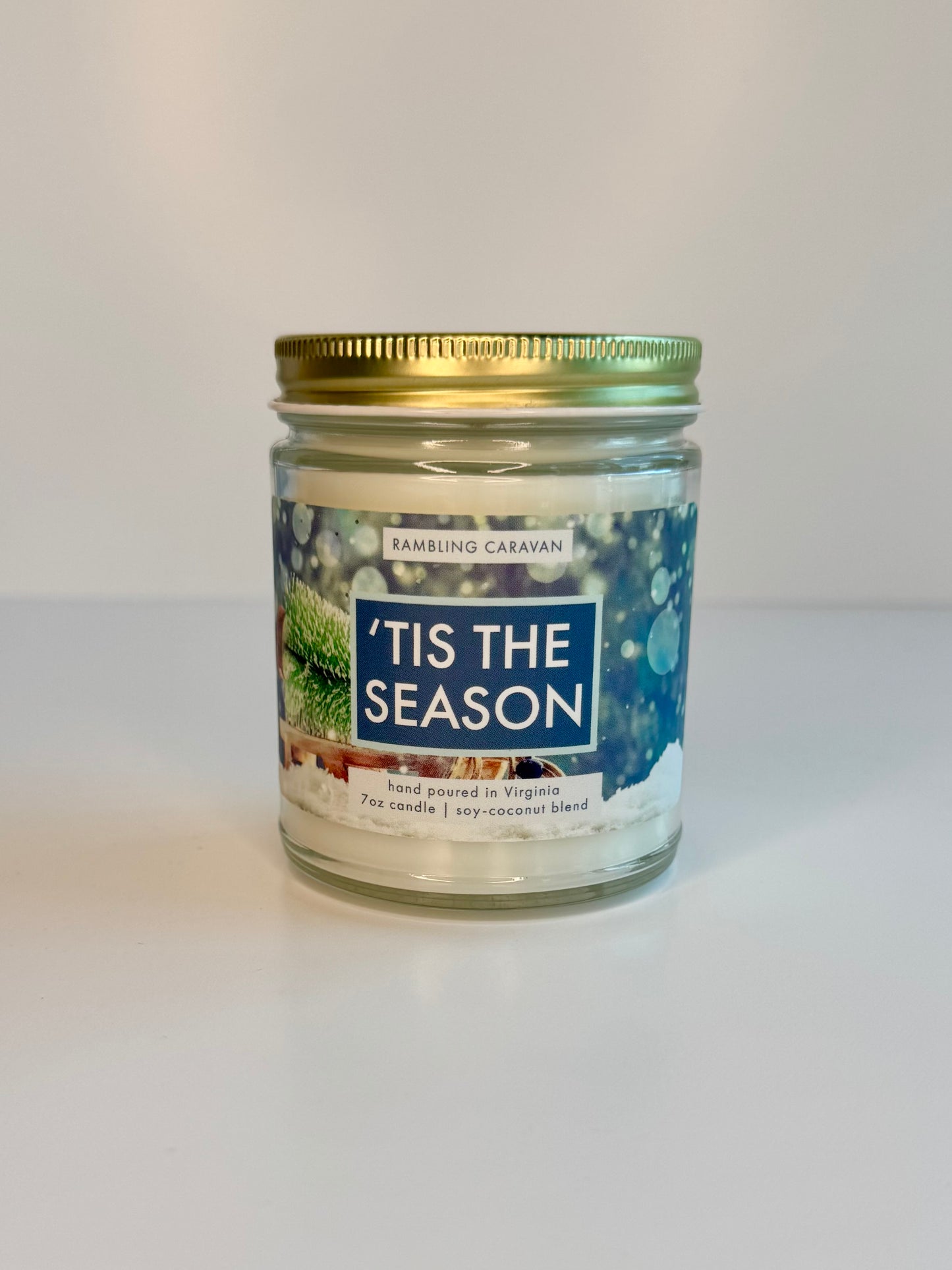 Tis the Season Holiday Candle
