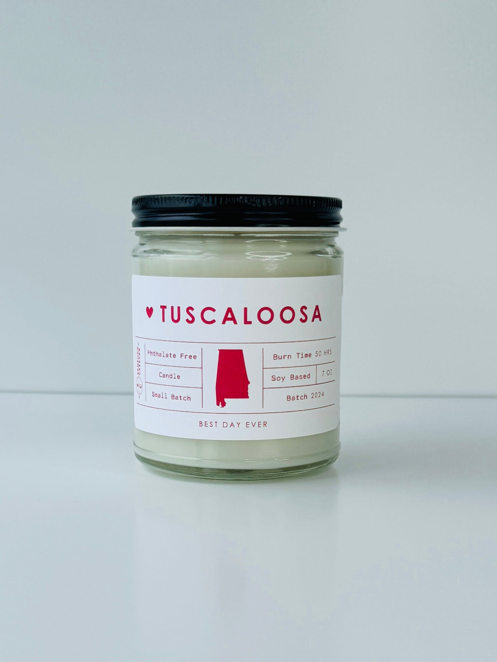 Tuscaloosa, Alabama Candle