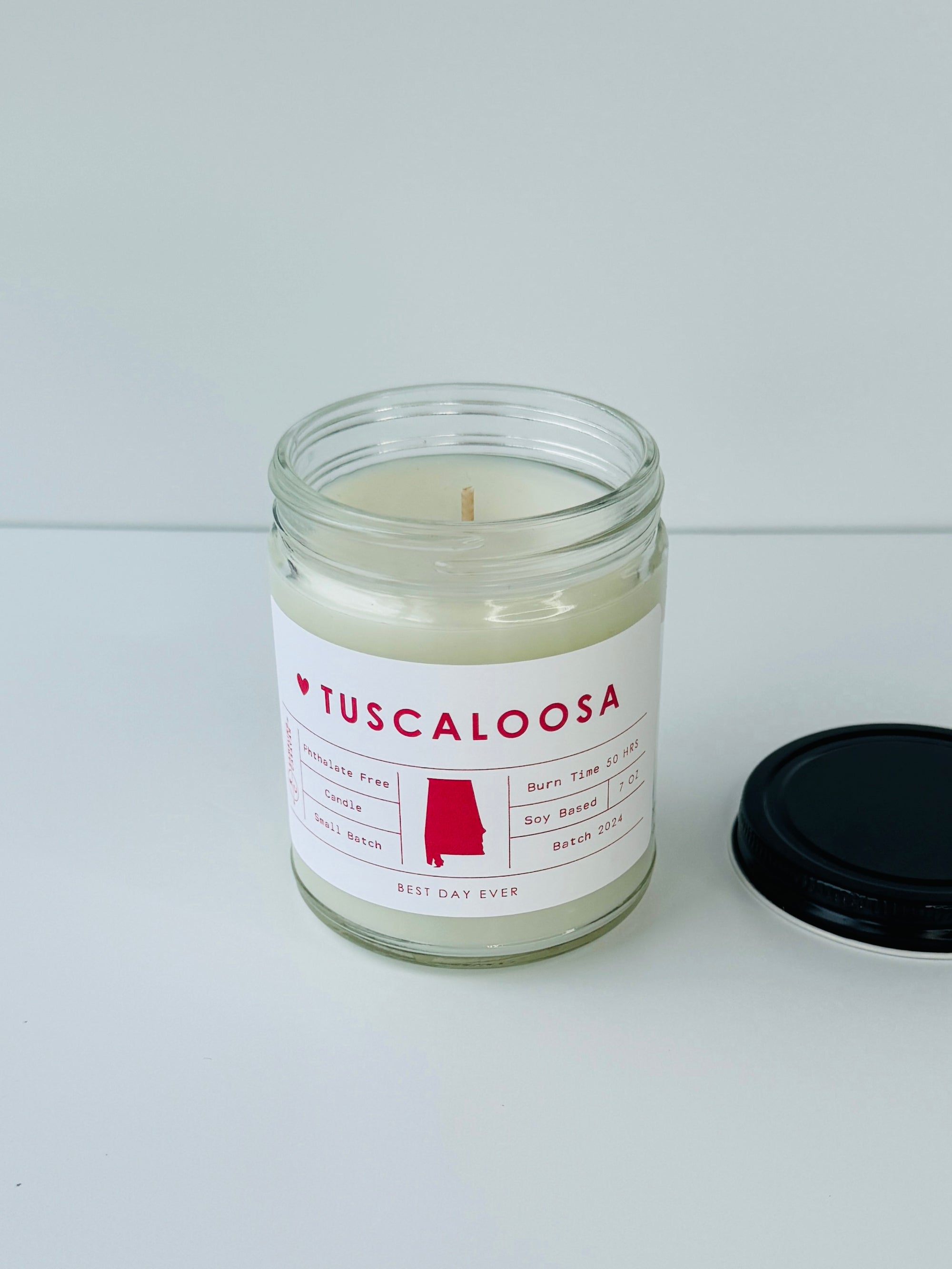 Tuscaloosa, Alabama Candle