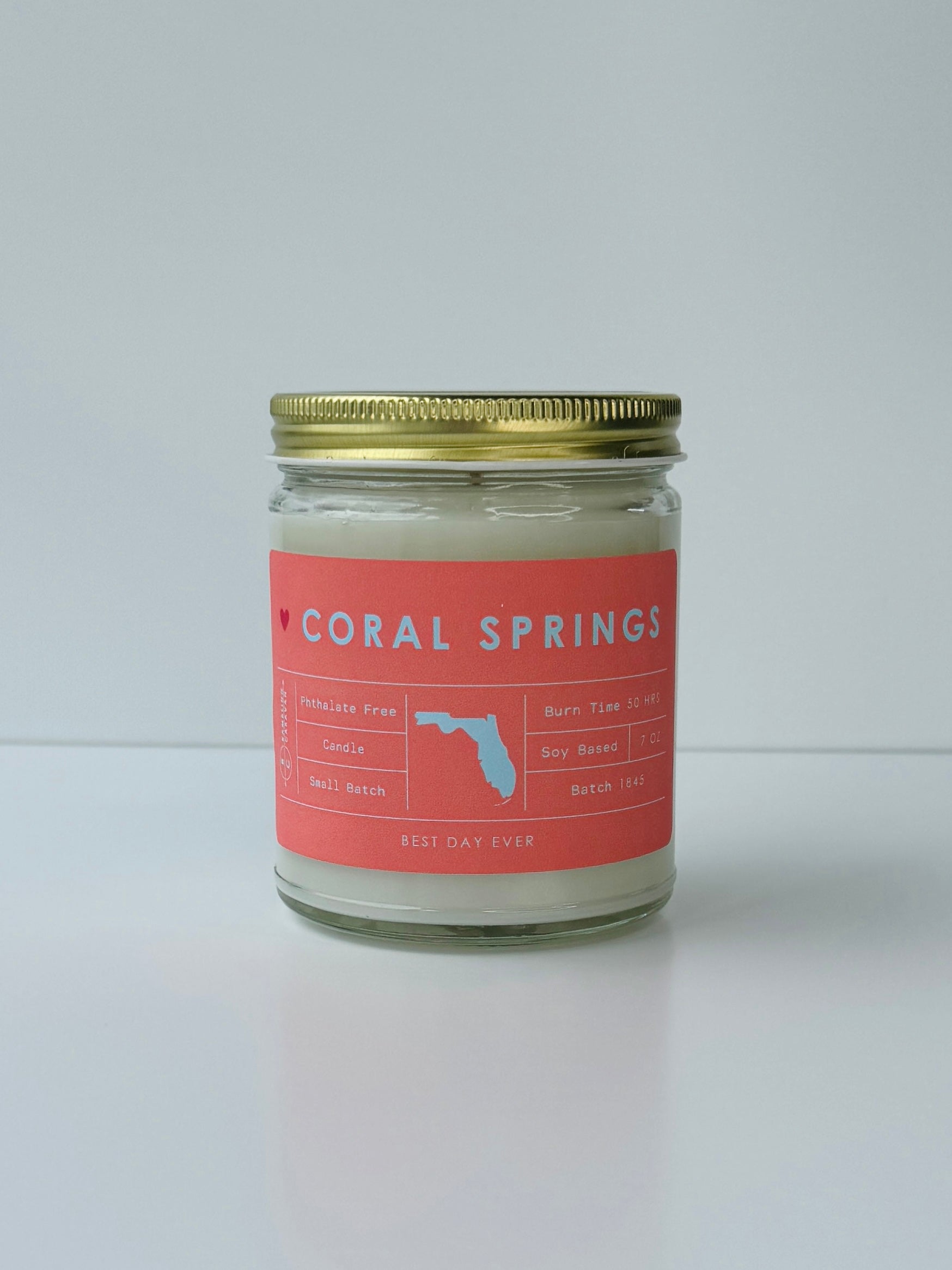 Coral Springs, Florida Candle – Rambling Caravan