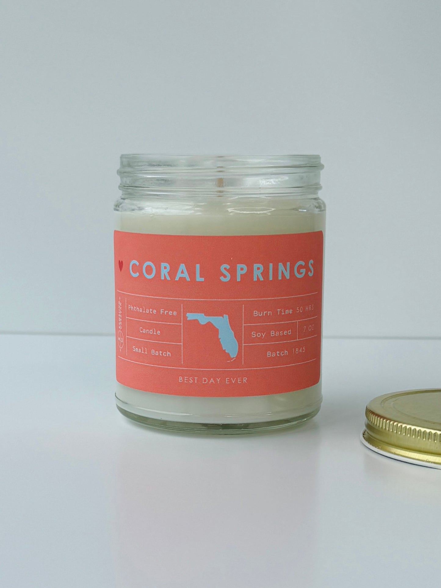 Coral Springs, Florida Candle