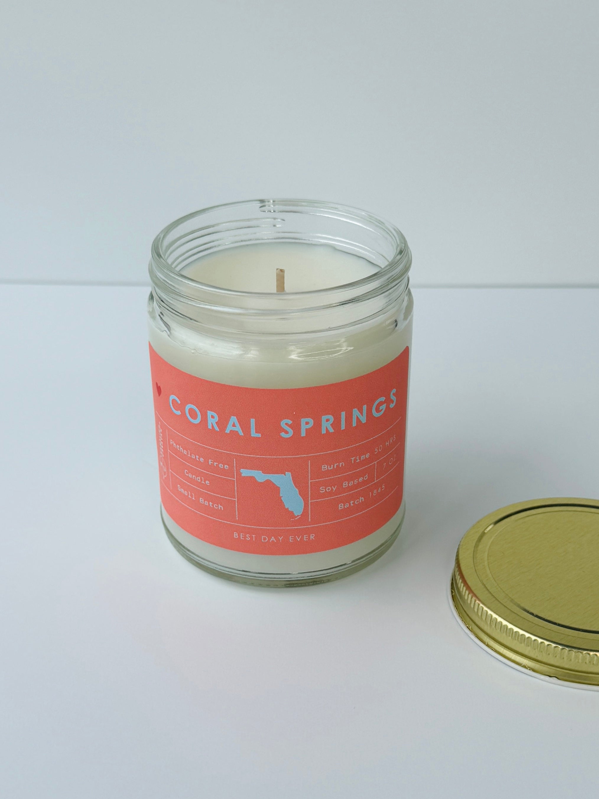 Coral Springs, Florida Candle – Rambling Caravan