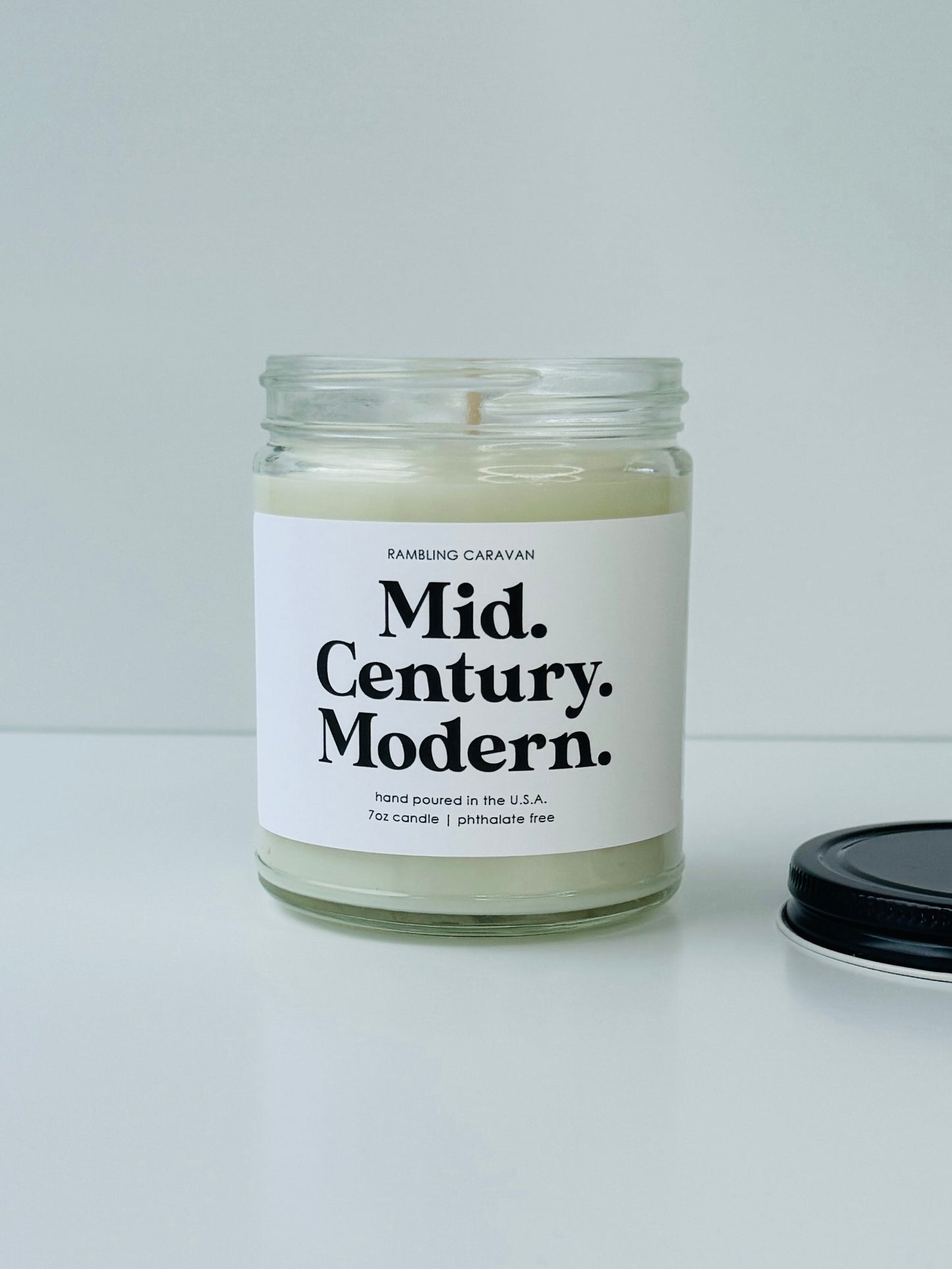 Mid. Century. Modern. Candle