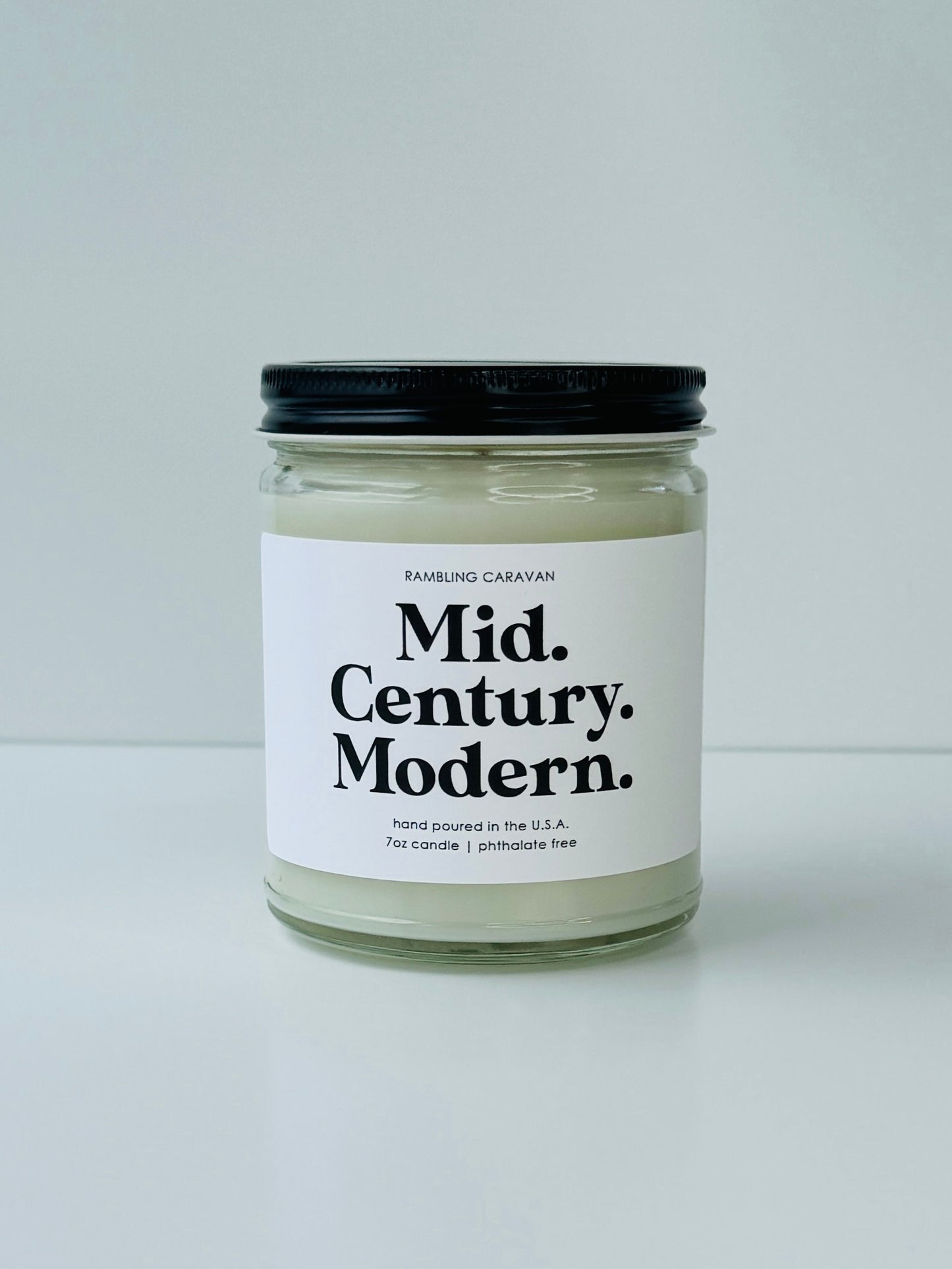 Mid. Century. Modern. Candle