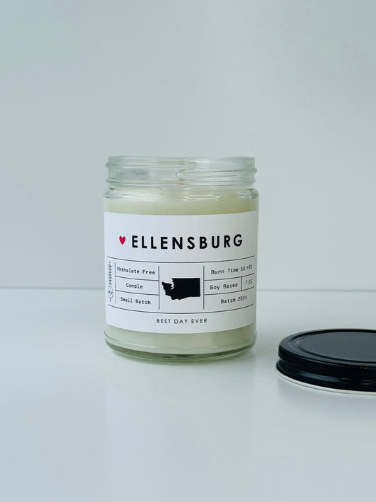 Ellensburg, Washington Candle