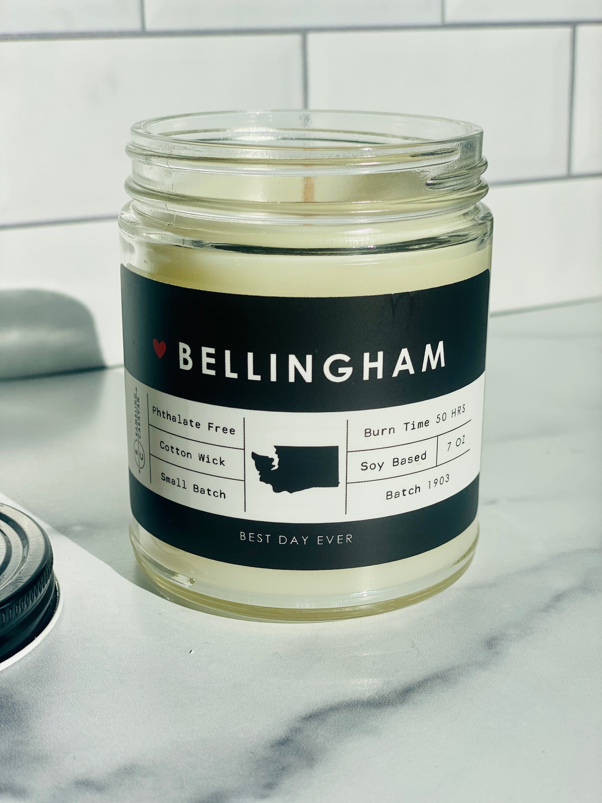Bellingham, WA Candle