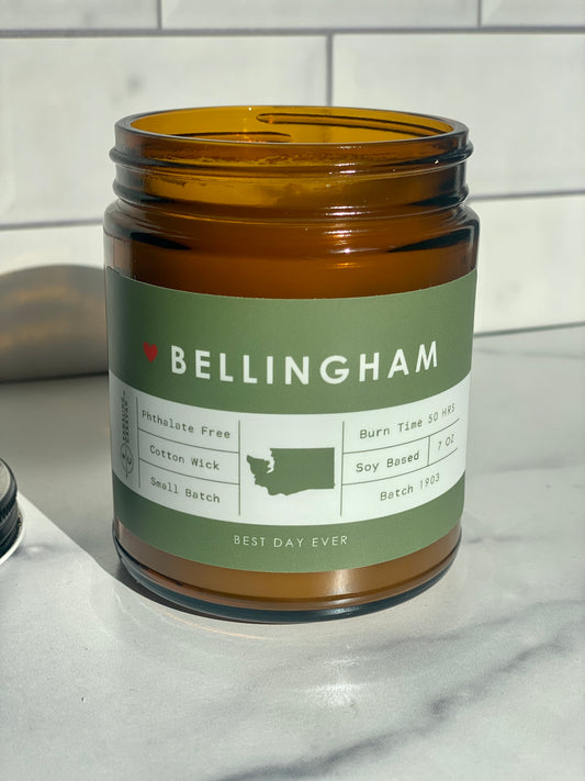 Bellingham, WA Candle