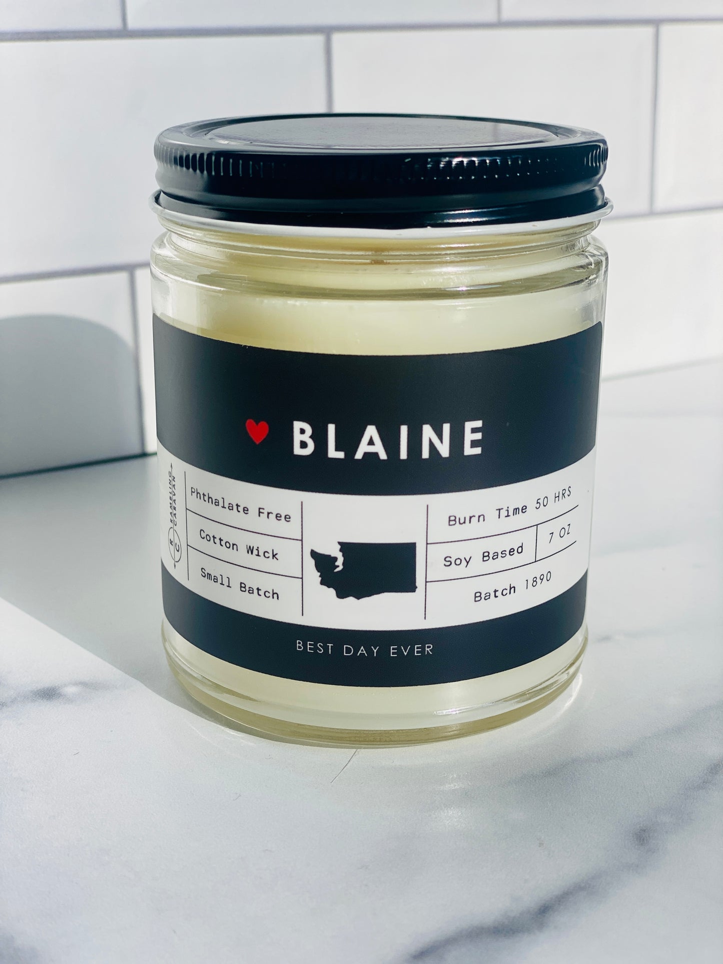 Blaine, WA Candle