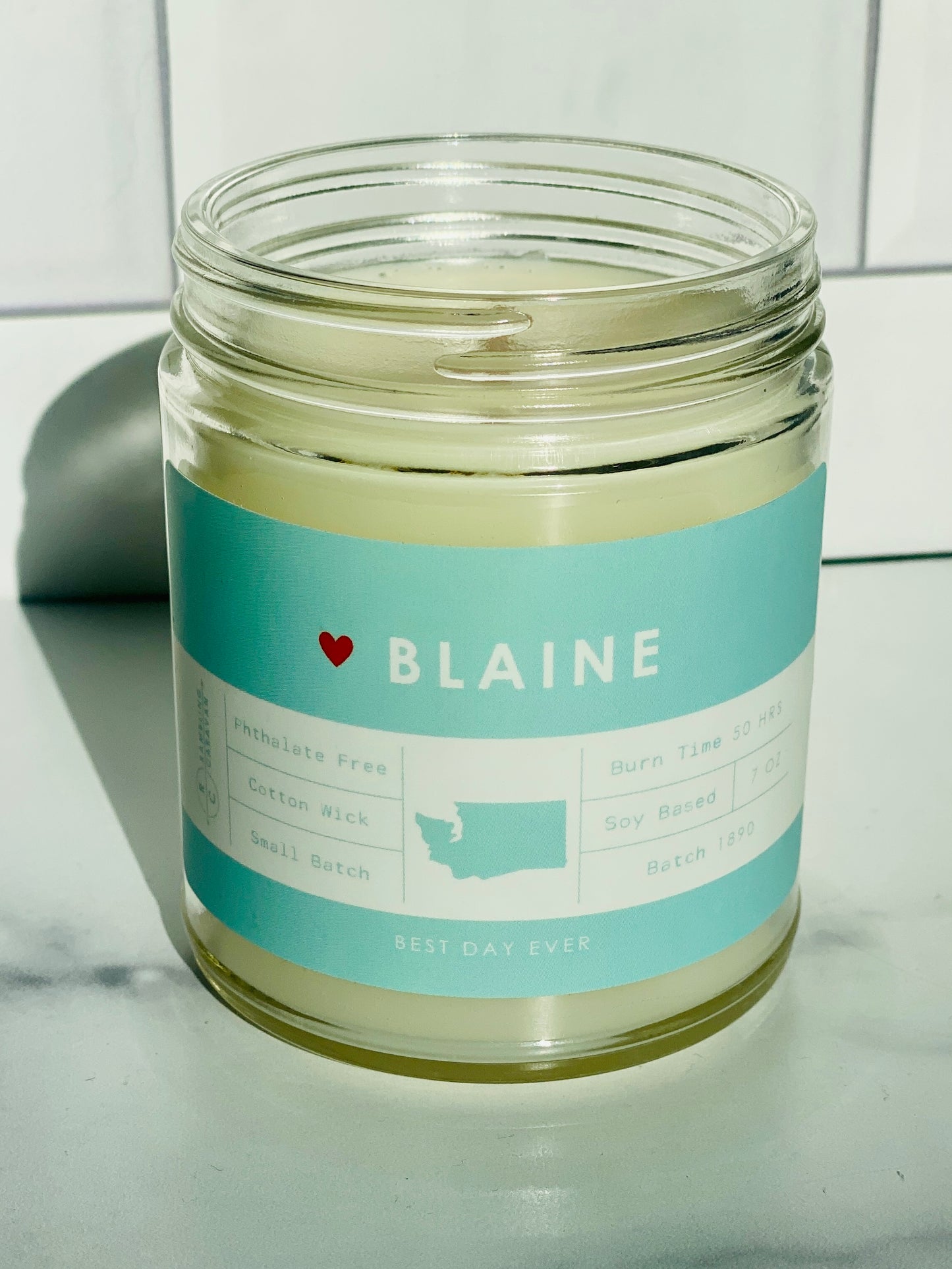 Blaine, WA Candle