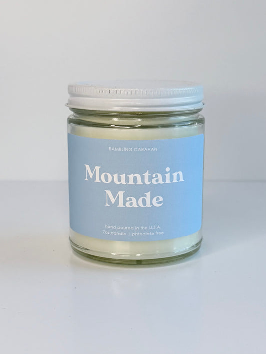Mountain Made Candle | Modern Label