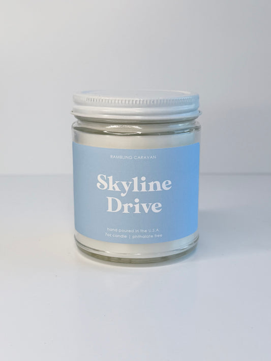 Skyline Drive, NC Candle | Modern Label