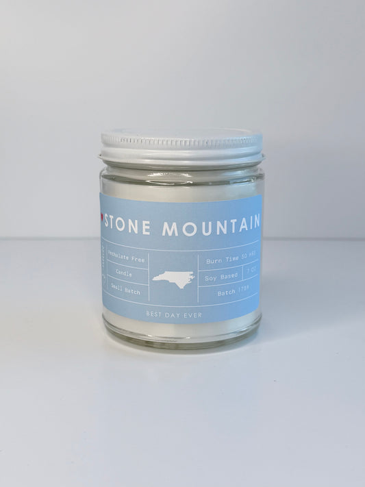 Stone Mountain, NC Candle