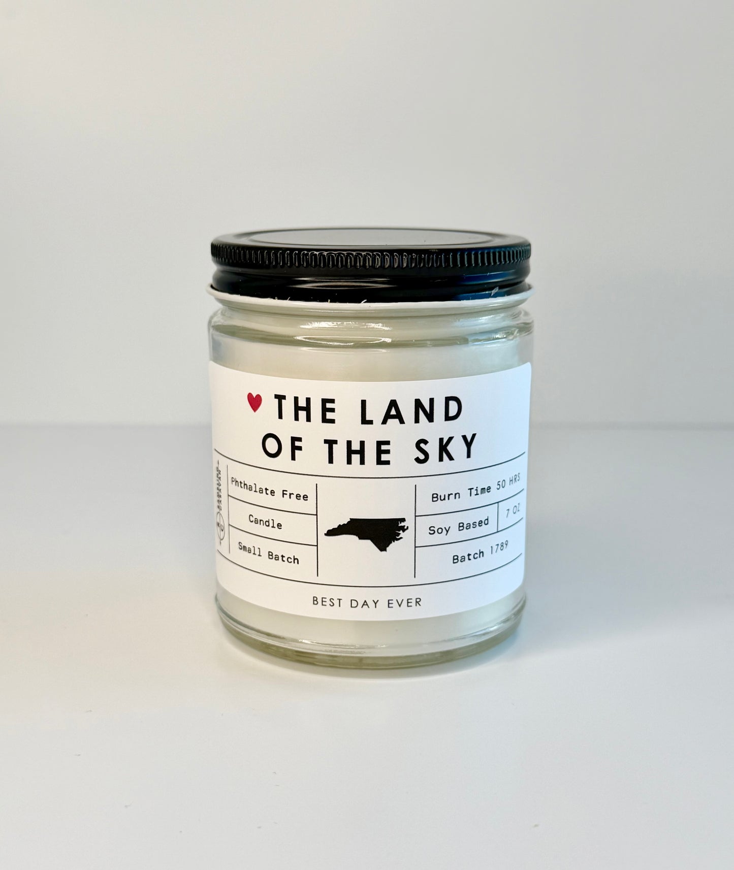 The Land of the Sky, NC Candle