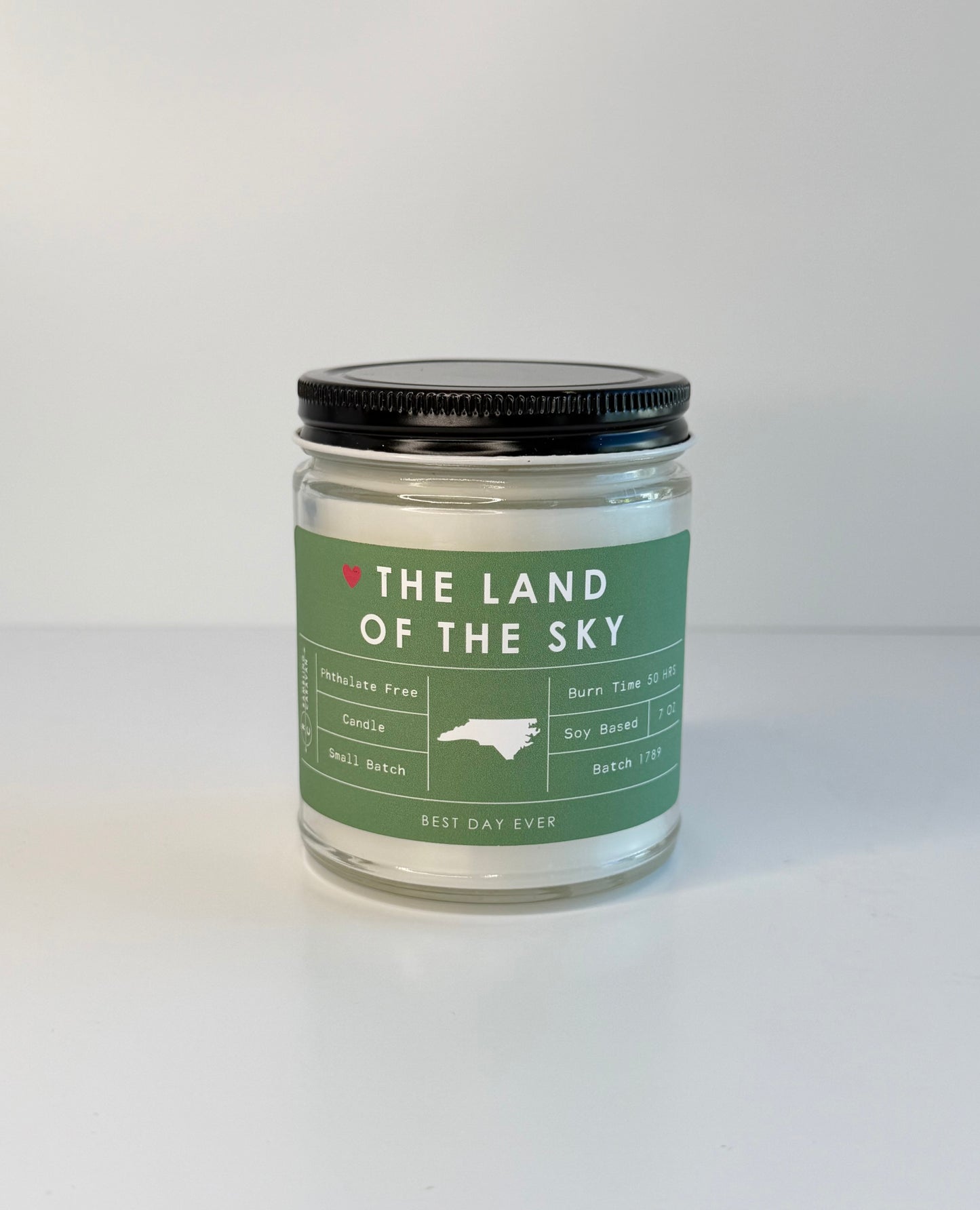 The Land of the Sky, NC Candle