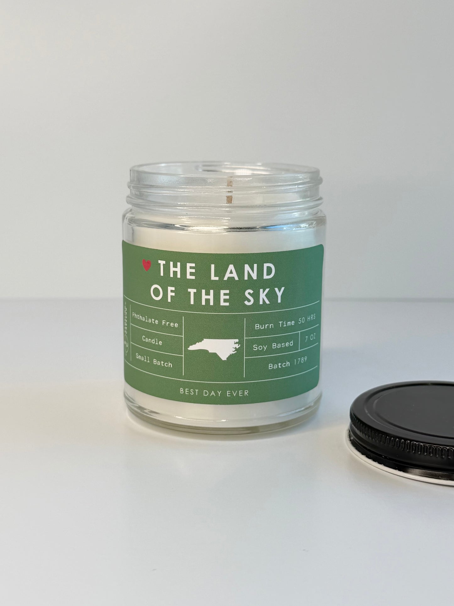 The Land of the Sky, NC Candle