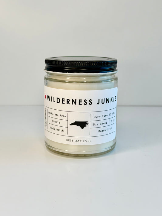 Wilderness Junkie Candle