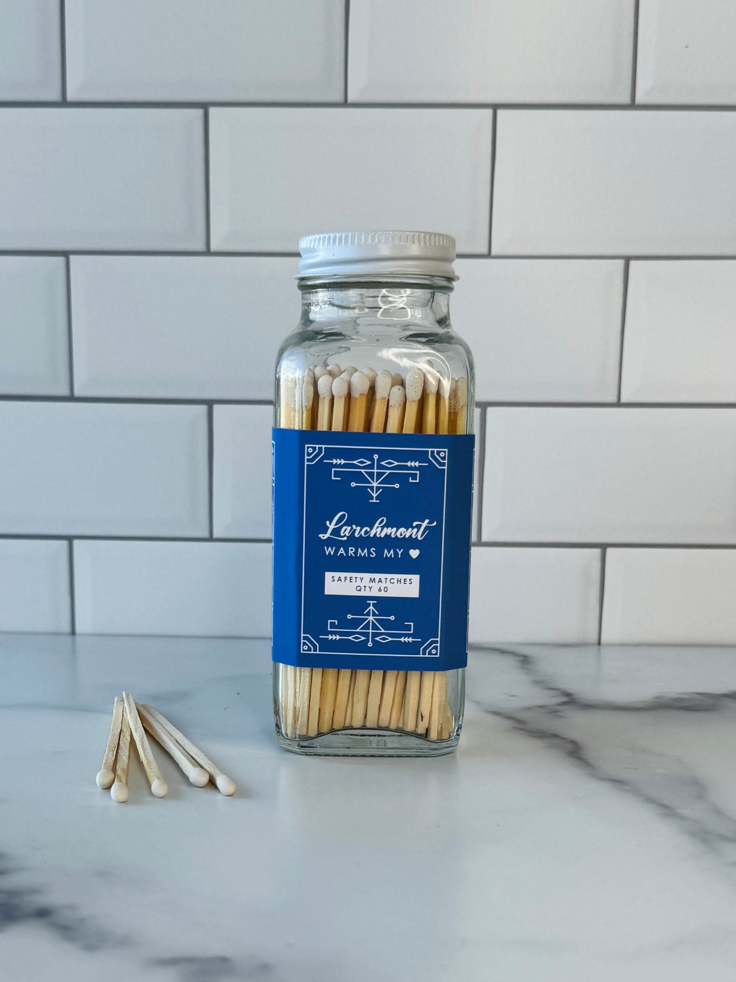 Larchmont Safety Matches - Larchmont Warms My Heart