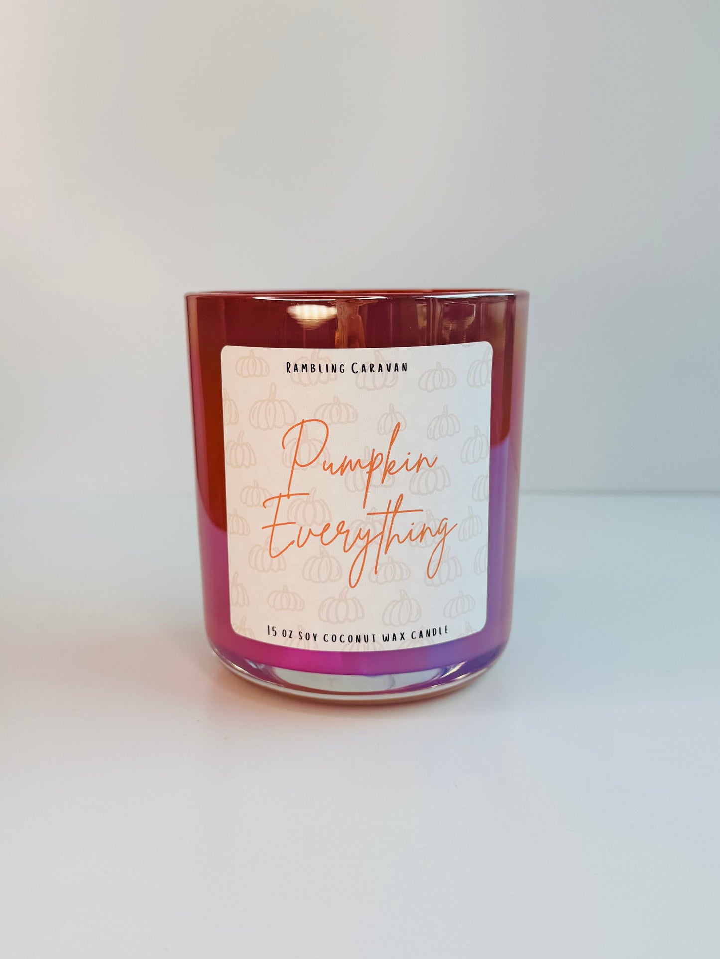Pumpkin Everything Candle | 14 oz Soy Coconut Wax | Hand Poured | Small Batch