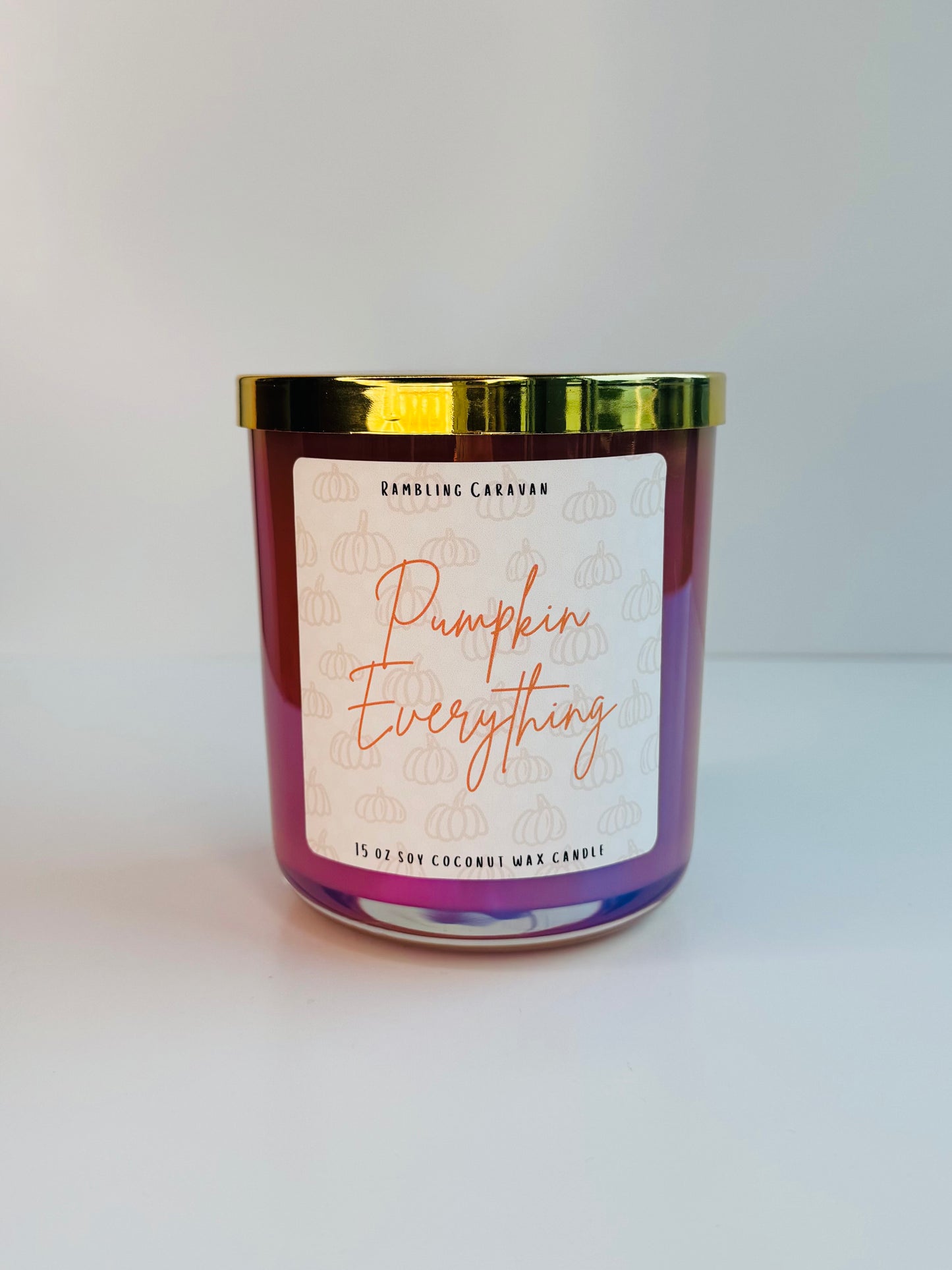 Pumpkin Everything Candle | 14 oz Soy Coconut Wax | Hand Poured | Small Batch