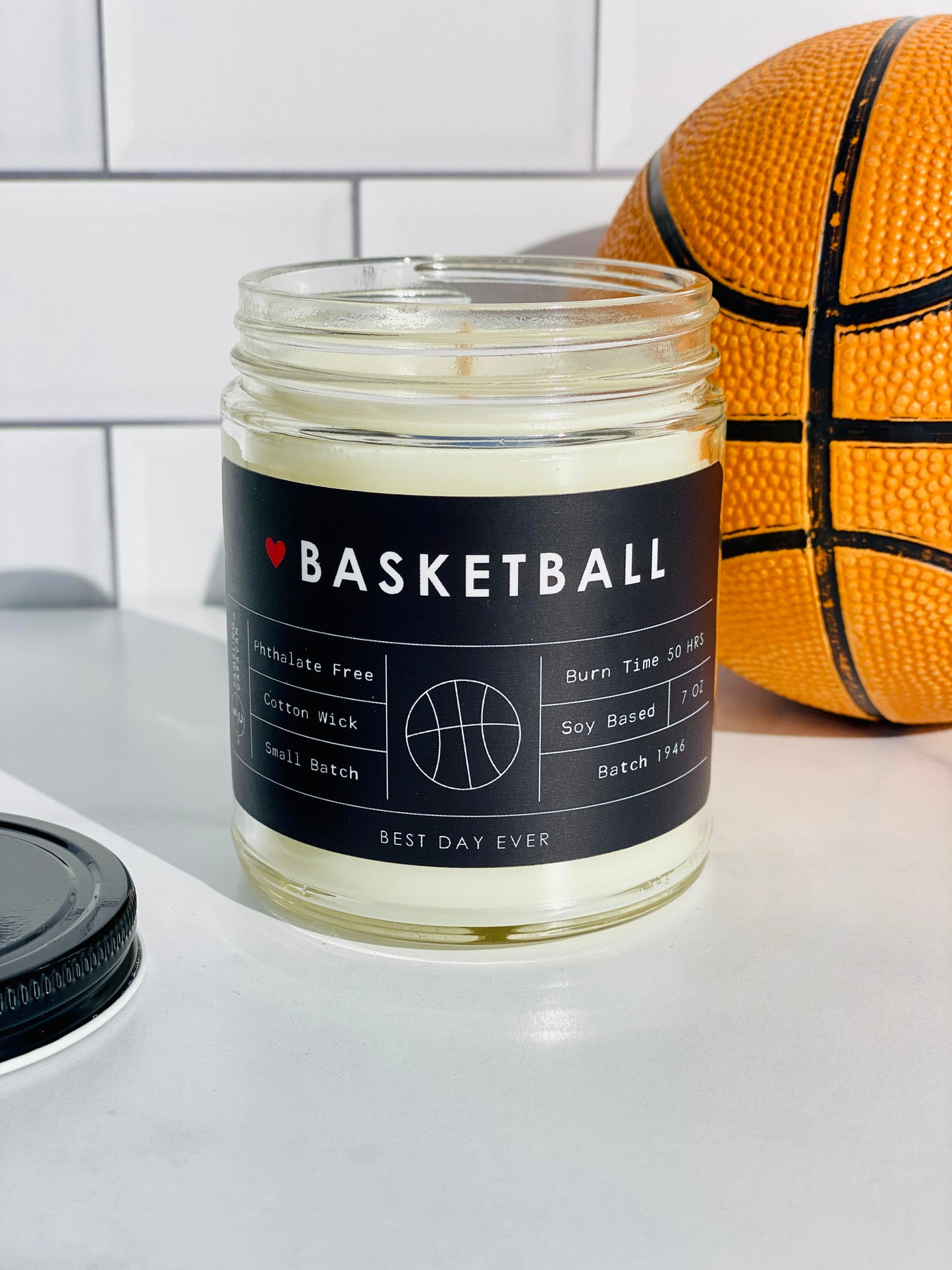 Basketball Candle