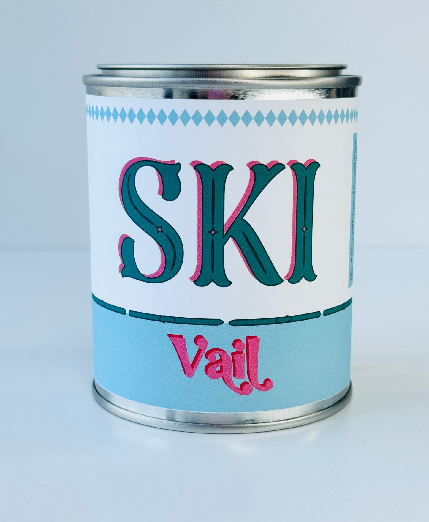 Ski Vail - Paint Tin Candle