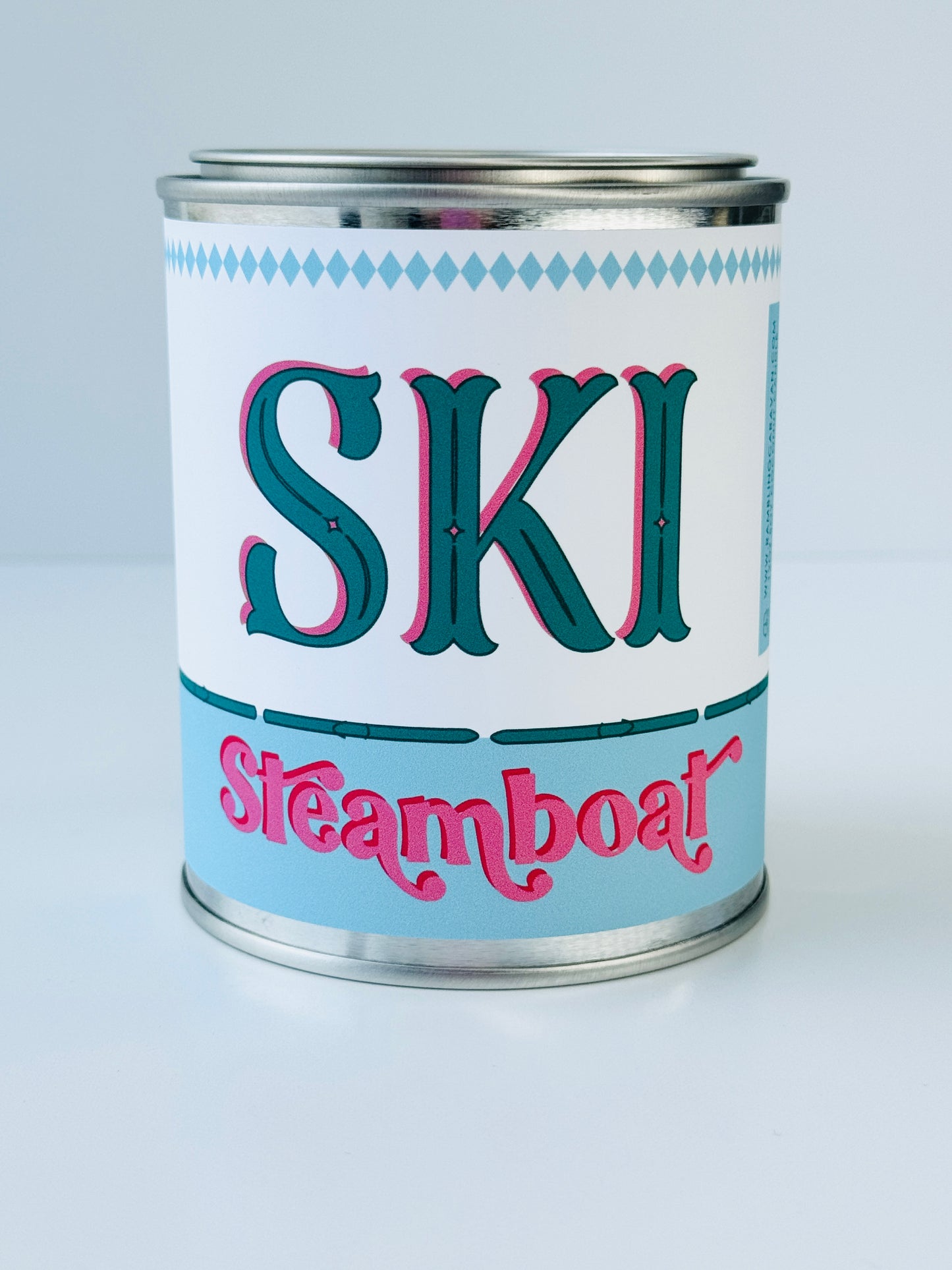 Ski Steamboat - Paint Tin Candle