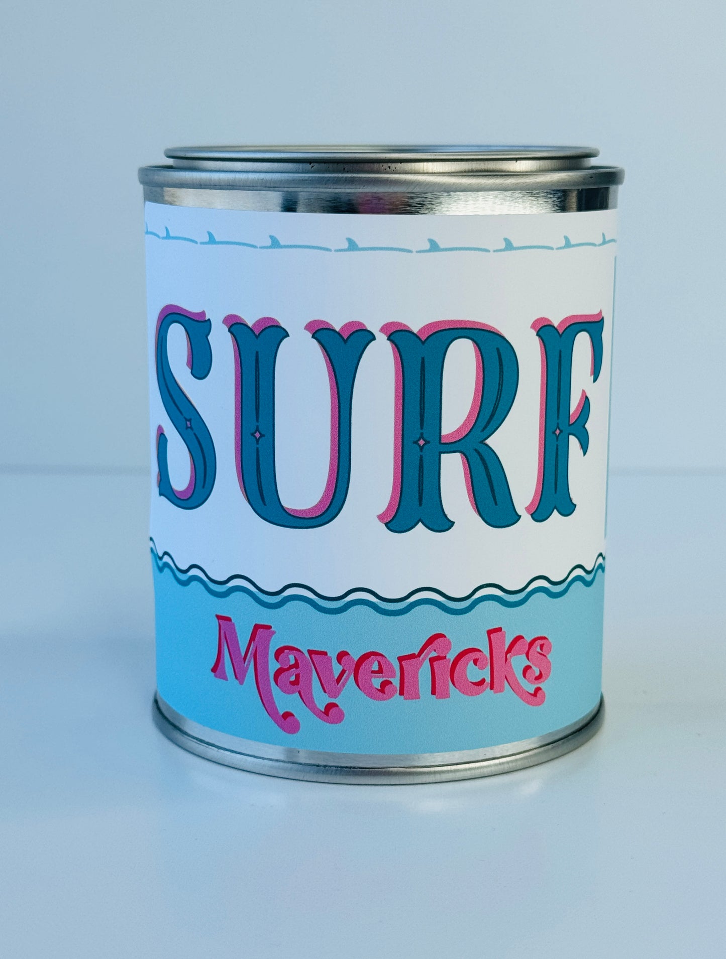 Surf Mavericks - Paint Tin Candle